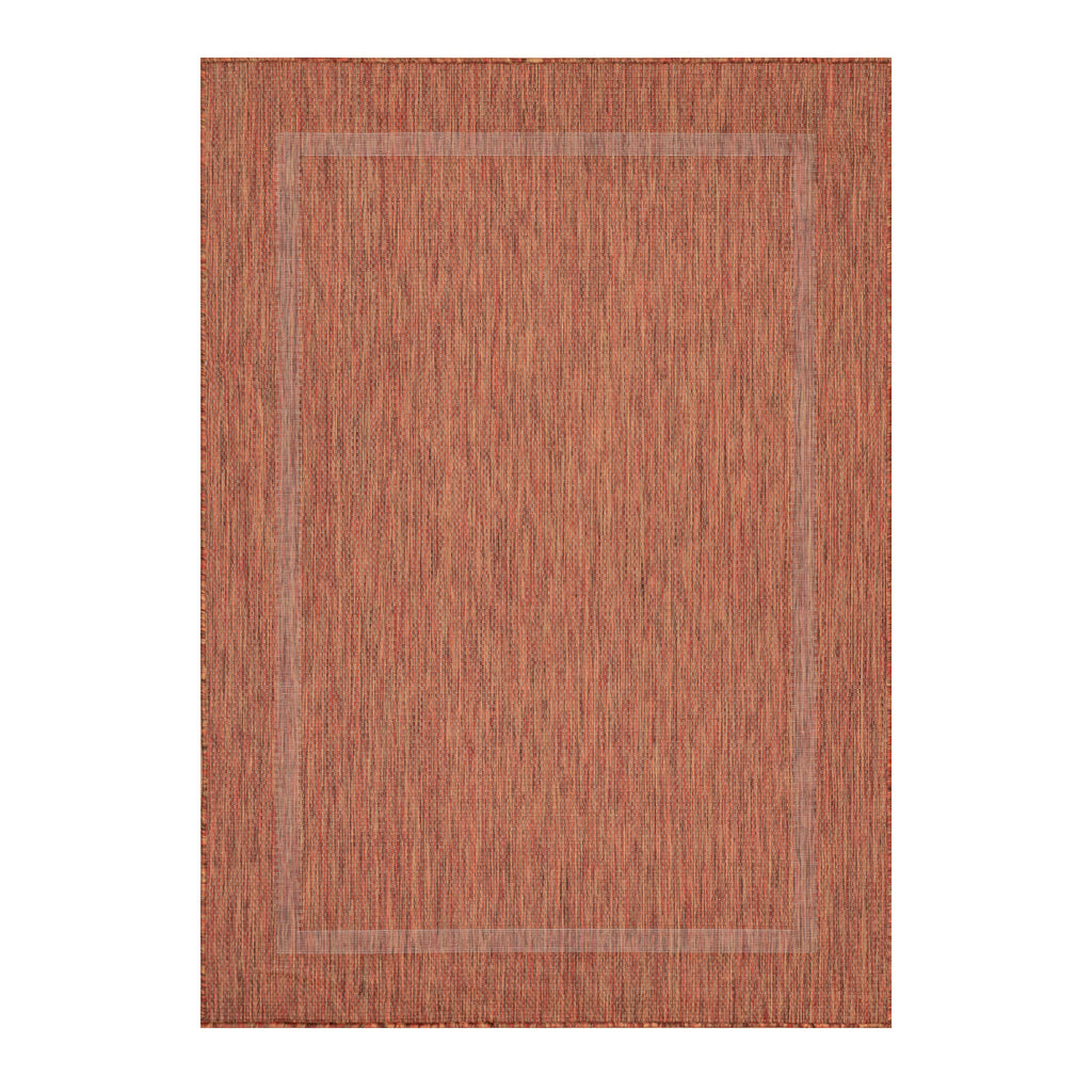 FARO - Tapis intérieur extérieur à motif - FAR4311BRU
