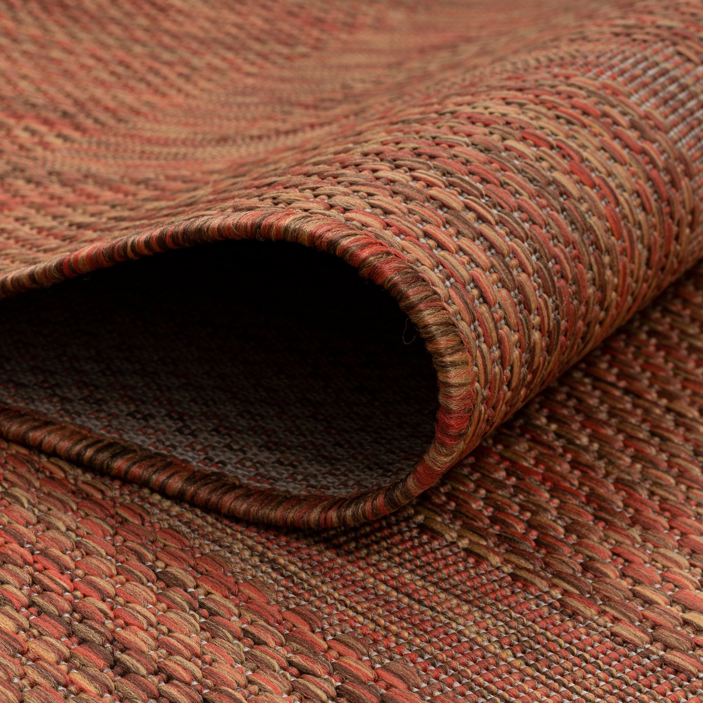 FARO - Tapis intérieur extérieur à motif - FAR4311BRU
