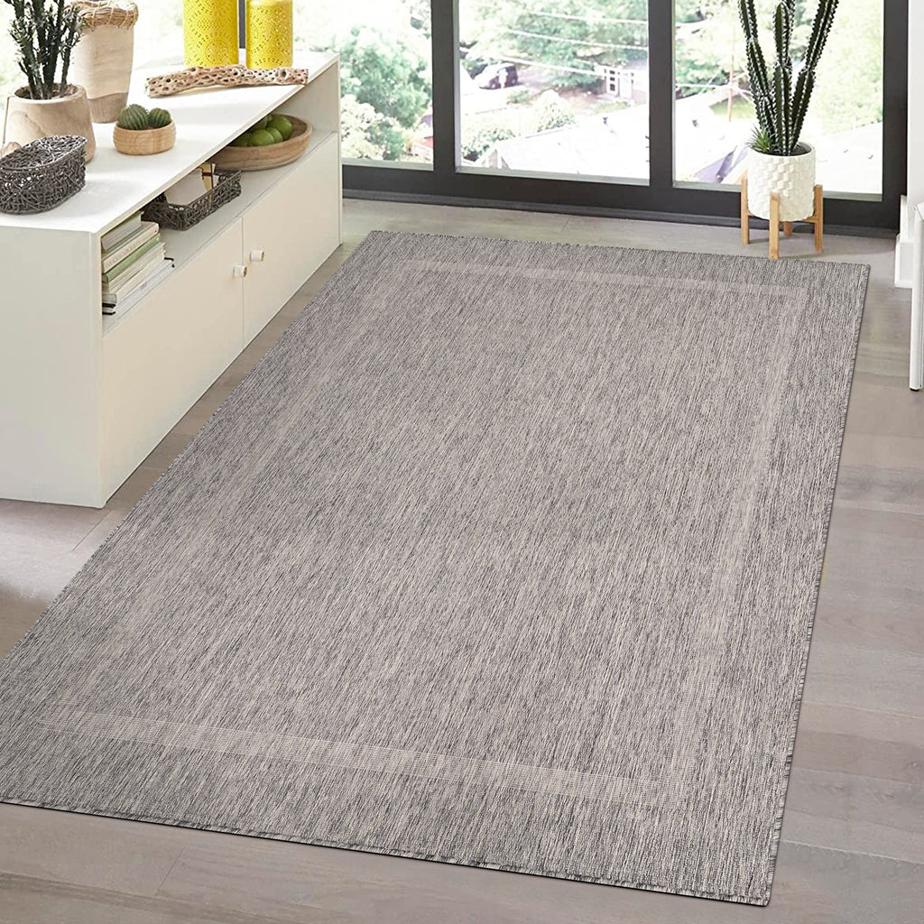 FARO - Tapis intérieur extérieur à motif - FAR4311GRI