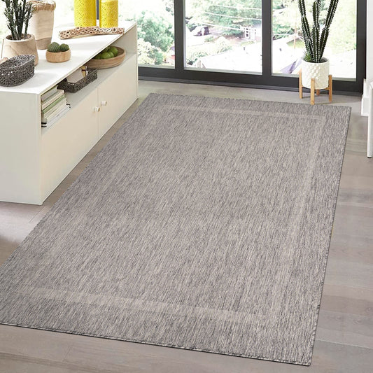 FARO - Tapis intérieur extérieur à motif - FAR4311GRI