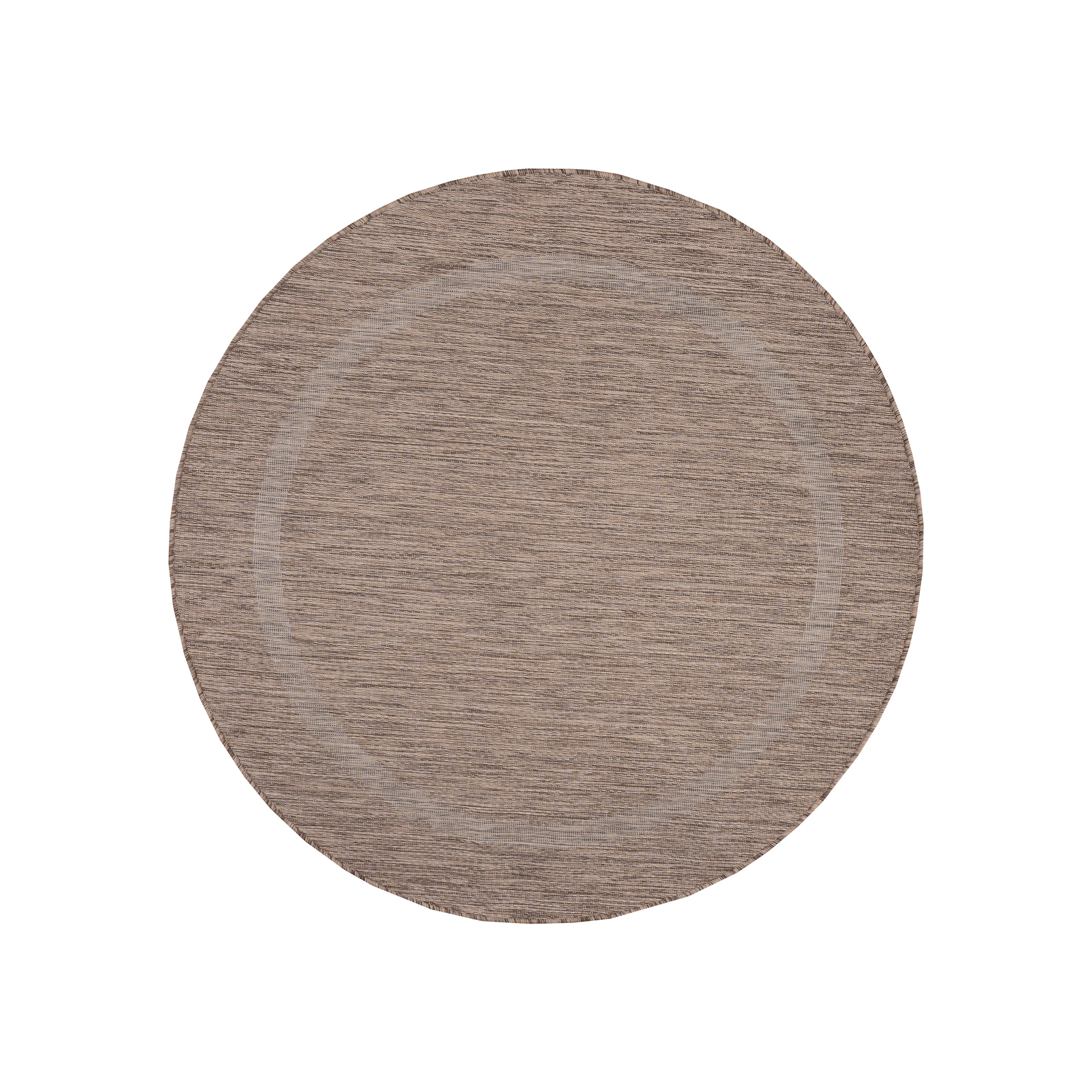 FARO - Tapis intérieur extérieur rond à motif - FAR4311MAR