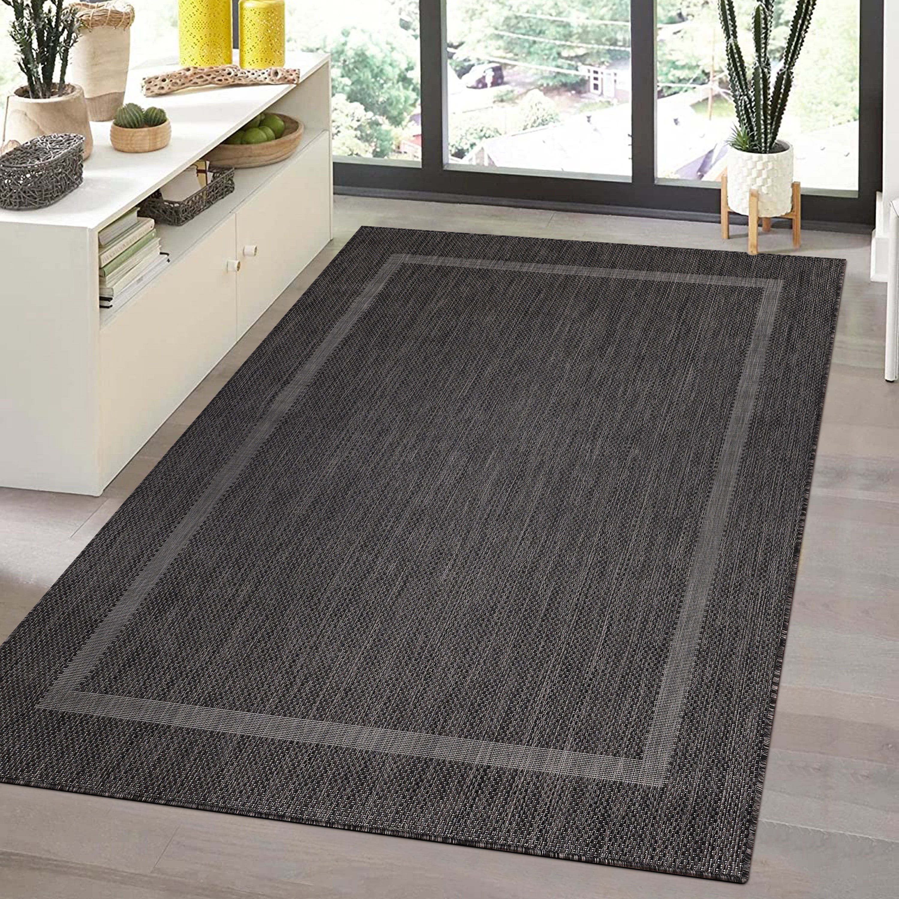 FARO - Tapis intérieur extérieur à motif - FAR4311NOI