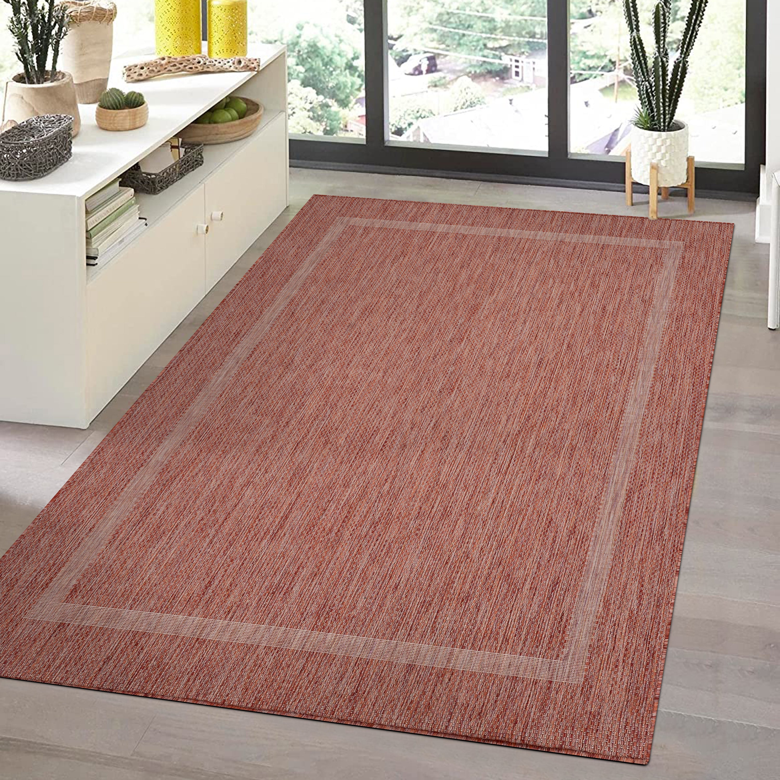 FARO - Tapis intérieur extérieur à motif - FAR4311ROU