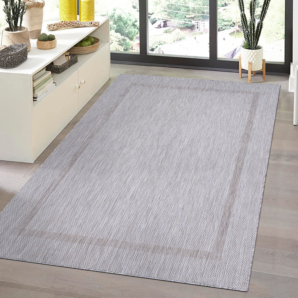 FARO - Tapis intérieur extérieur à motif - FAR4311SIL