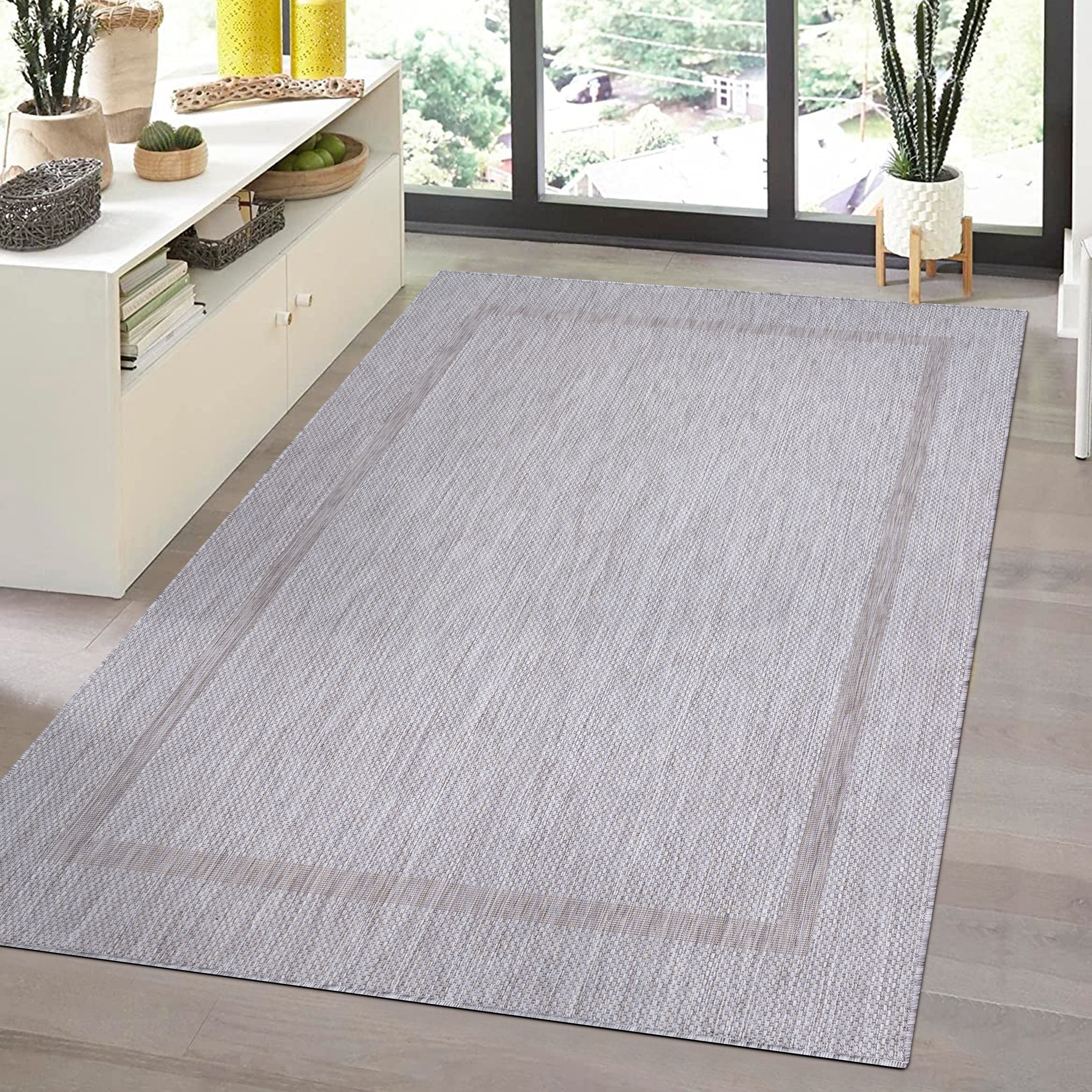 FARO - Tapis intérieur extérieur à motif - FAR4311SIL