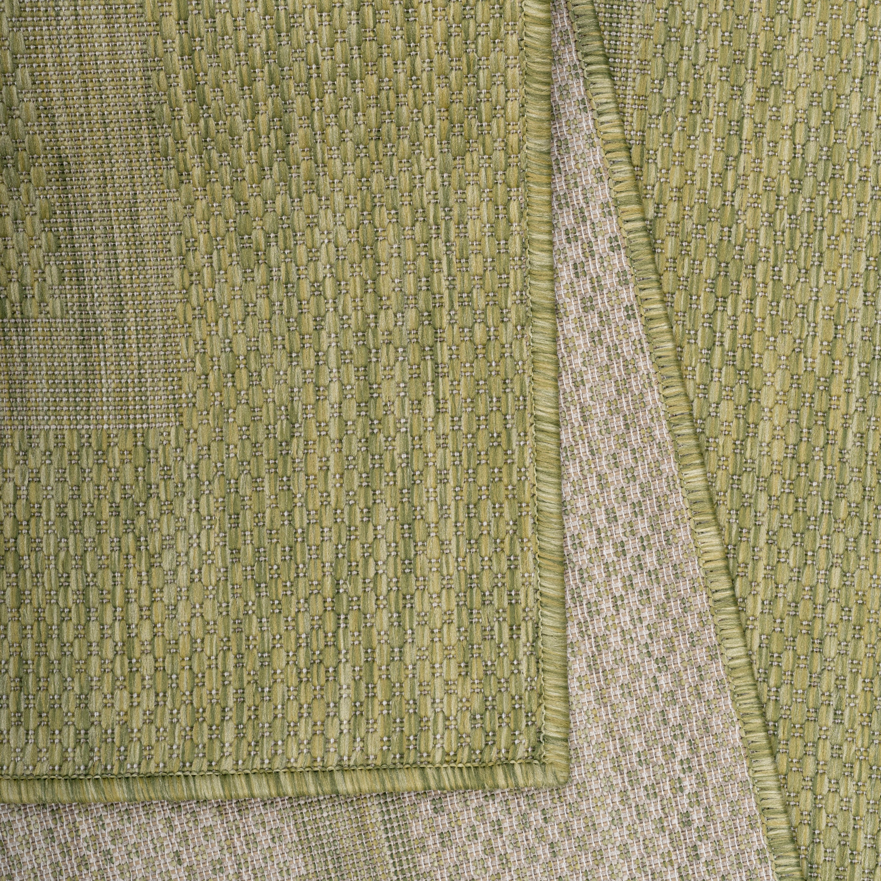 FARO - Tapis intérieur extérieur rond à motif - FAR4311VER