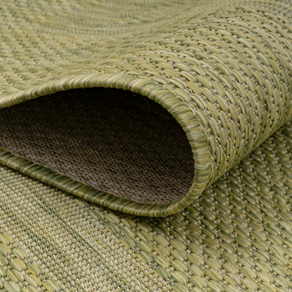 FARO - Tapis intérieur extérieur rond à motif - FAR4311VER