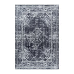FIESTA - Tapis oriental effet vieilli noir - FIE4301NOI FIESTA