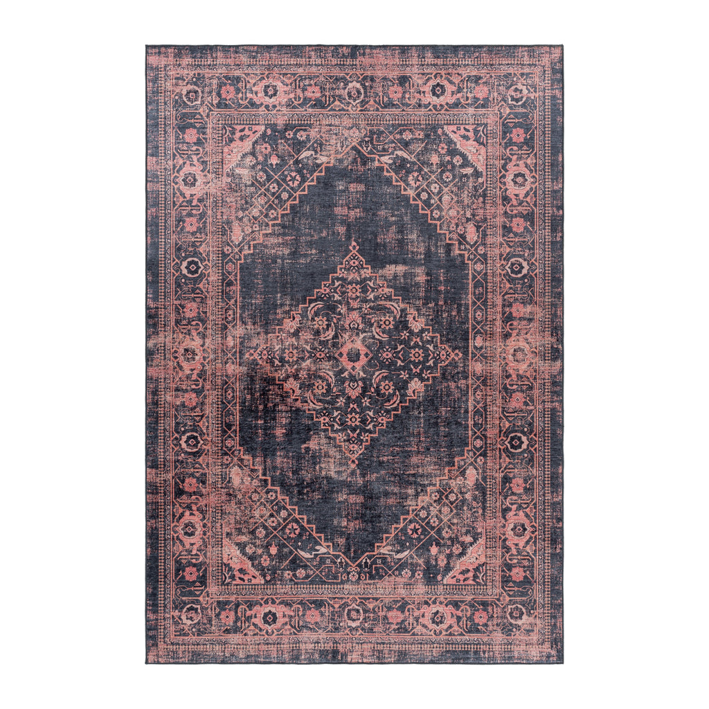 FIESTA - Tapis oriental effet vieilli rouge - FIE4301ROU FIESTA