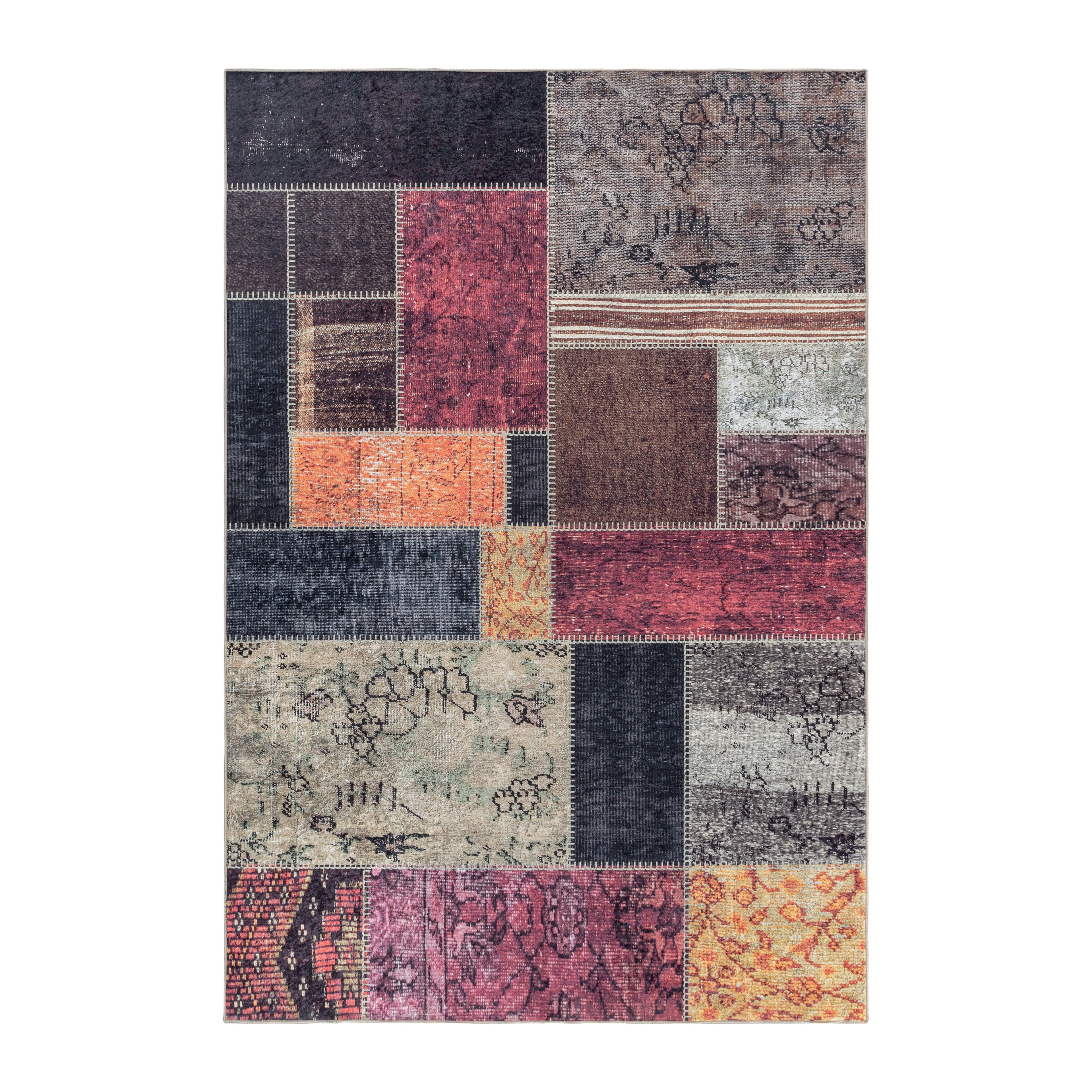 FIESTA - Tapis patchwork multicolore - FIE4302MUL FIESTA