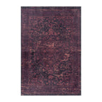 FIESTA - Tapis oriental effet vieilli rouge foncé - FIE4304ROU FIESTA