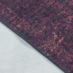 FIESTA - Tapis oriental effet vieilli rouge foncé - FIE4304ROU FIESTA