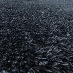 FLUFFY - Tapis Shaggy Rond Uni à Poils Longs - FLU3500ANT