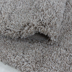 FLUFFY - Tapis Shaggy Uni à Poils Longs - FLU3500BEI