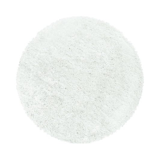 FLUFFY - Tapis Shaggy Rond Uni à Poils Longs - FLU3500ANT