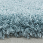 FLUFFY - Tapis Shaggy Uni à Poils Longs - FLU3500BLE
