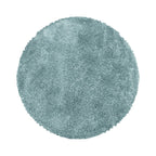 FLUFFY - Tapis Shaggy Rond Uni à Poils Longs - FLU3500BLE