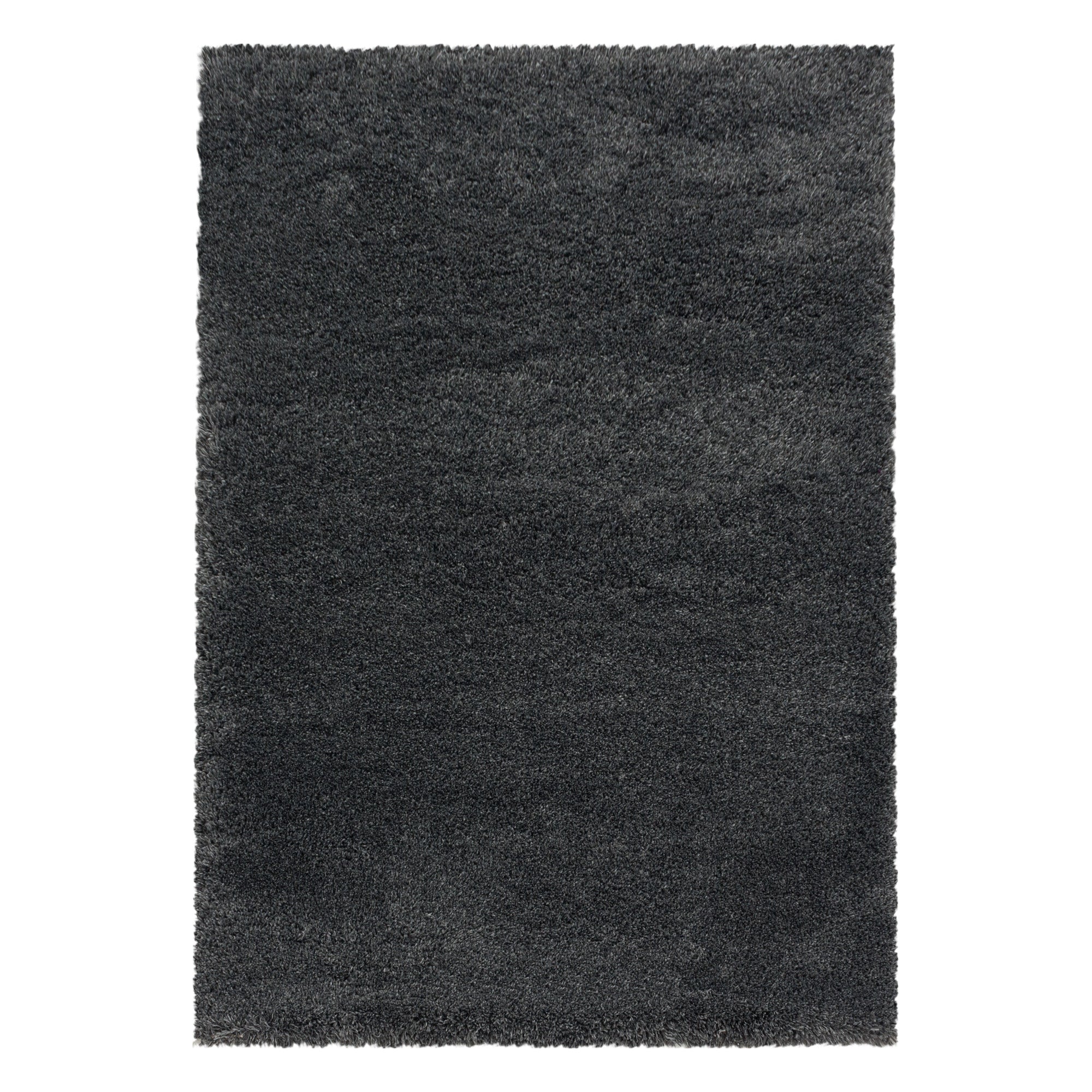 FLUFFY - Tapis Shaggy Uni à Poils Longs - FLU3500GRI