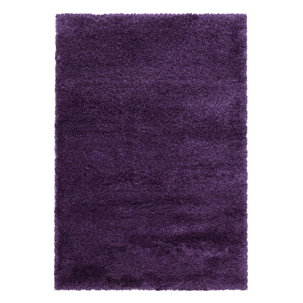 FLUFFY - Tapis Shaggy Uni à Poils Longs - FLU3500LIL