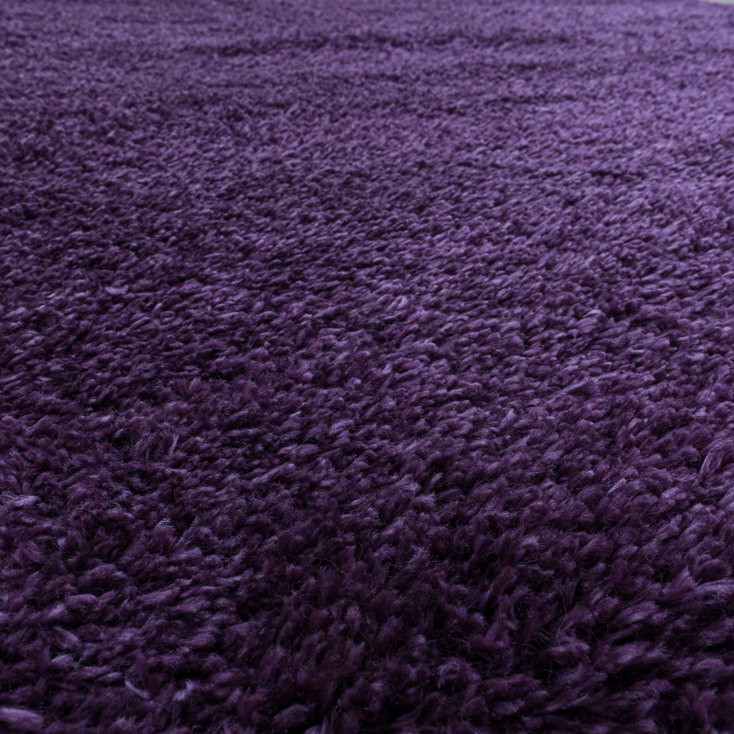 FLUFFY - Tapis Shaggy Uni à Poils Longs - FLU3500LIL