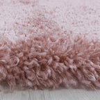 FLUFFY - Tapis Shaggy Uni à Poils Longs - FLU3500ROS