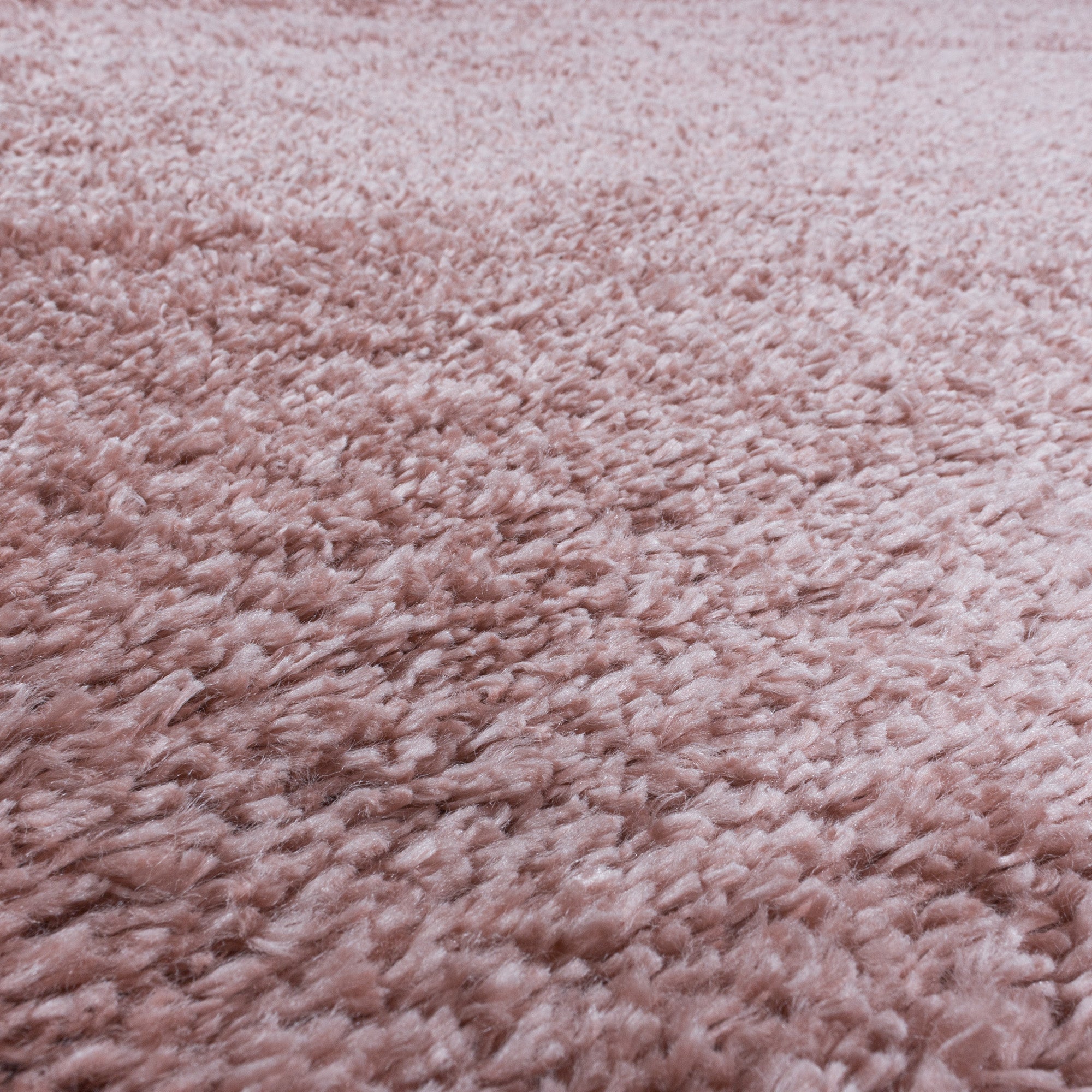 FLUFFY - Tapis Shaggy Uni à Poils Longs - FLU3500ROS