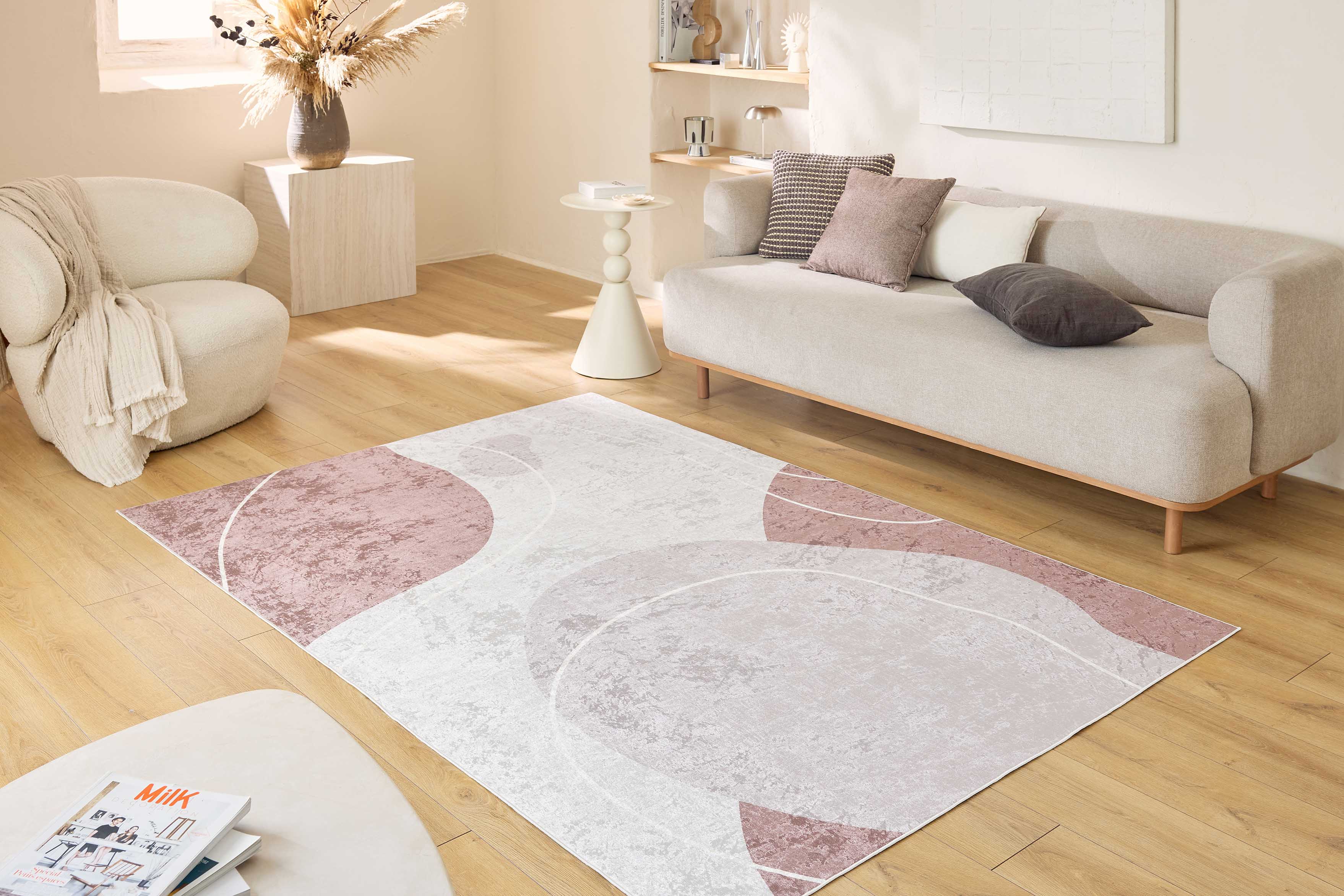 Tapis abstrait : GRE752BEI GREGE