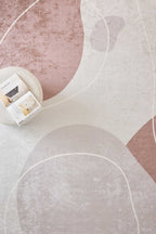 Tapis abstrait : GRE752BEI GREGE
