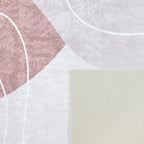 Tapis abstrait : GRE752BEI GREGE