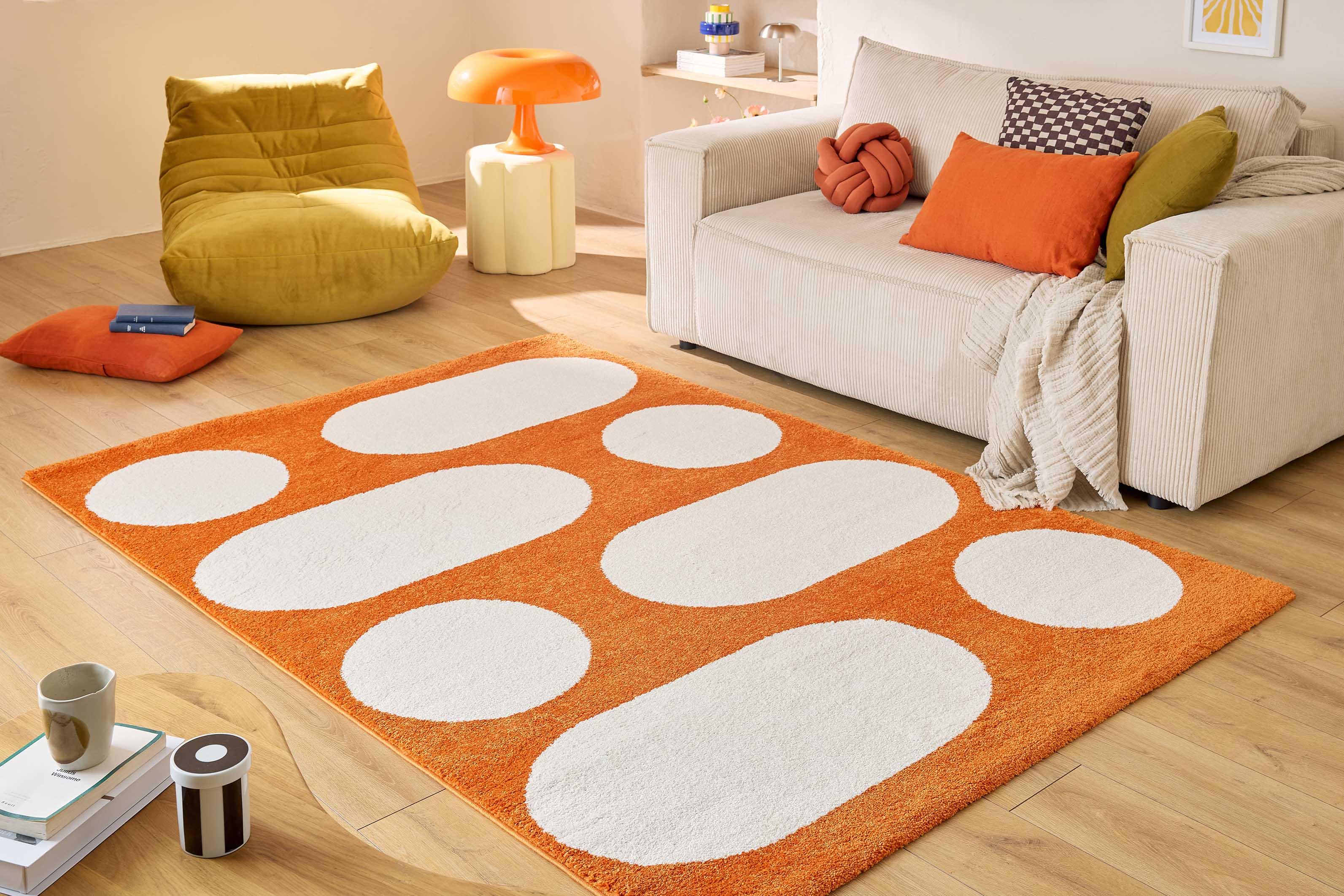 Tapis vintage 70's Groovy – Nazar rugs