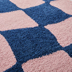 Tapis vintage année 70 - Bleu - Groovy GROOVY