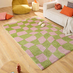GROOVY - Tapis vintage année 70 vert - GRO383VER GROOVY
