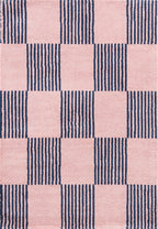 Tapis salon vintage année 70 - Bleu - Groovy (Copie) GROOVY