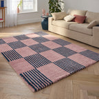 Tapis salon vintage année 70 - Bleu - Groovy (Copie) GROOVY