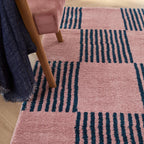 Tapis salon vintage année 70 - Bleu - Groovy (Copie) GROOVY