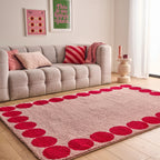 Tapis salon esprit seventies - Rose - Collection Groovy | Nazar Rugs (Copie) GROOVY