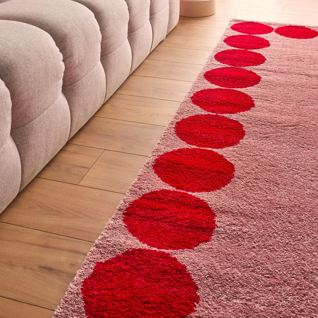 Tapis salon esprit seventies - Rose - Collection Groovy | Nazar Rugs (Copie) GROOVY