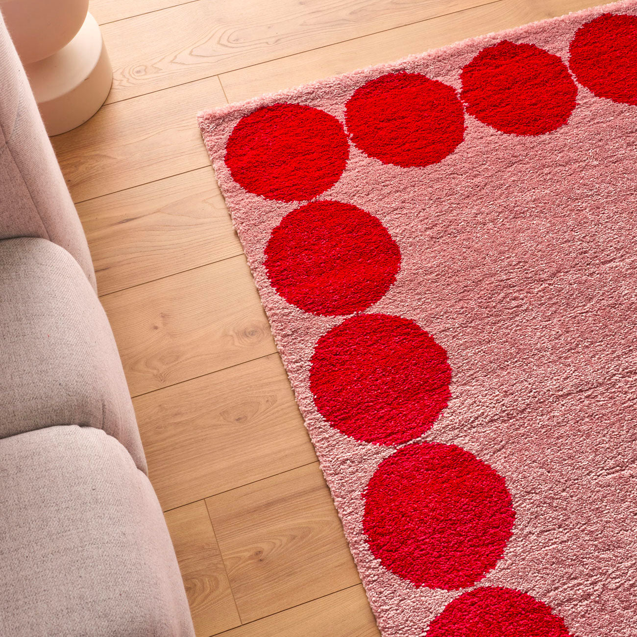 Tapis salon esprit seventies - Rose - Collection Groovy | Nazar Rugs (Copie) GROOVY