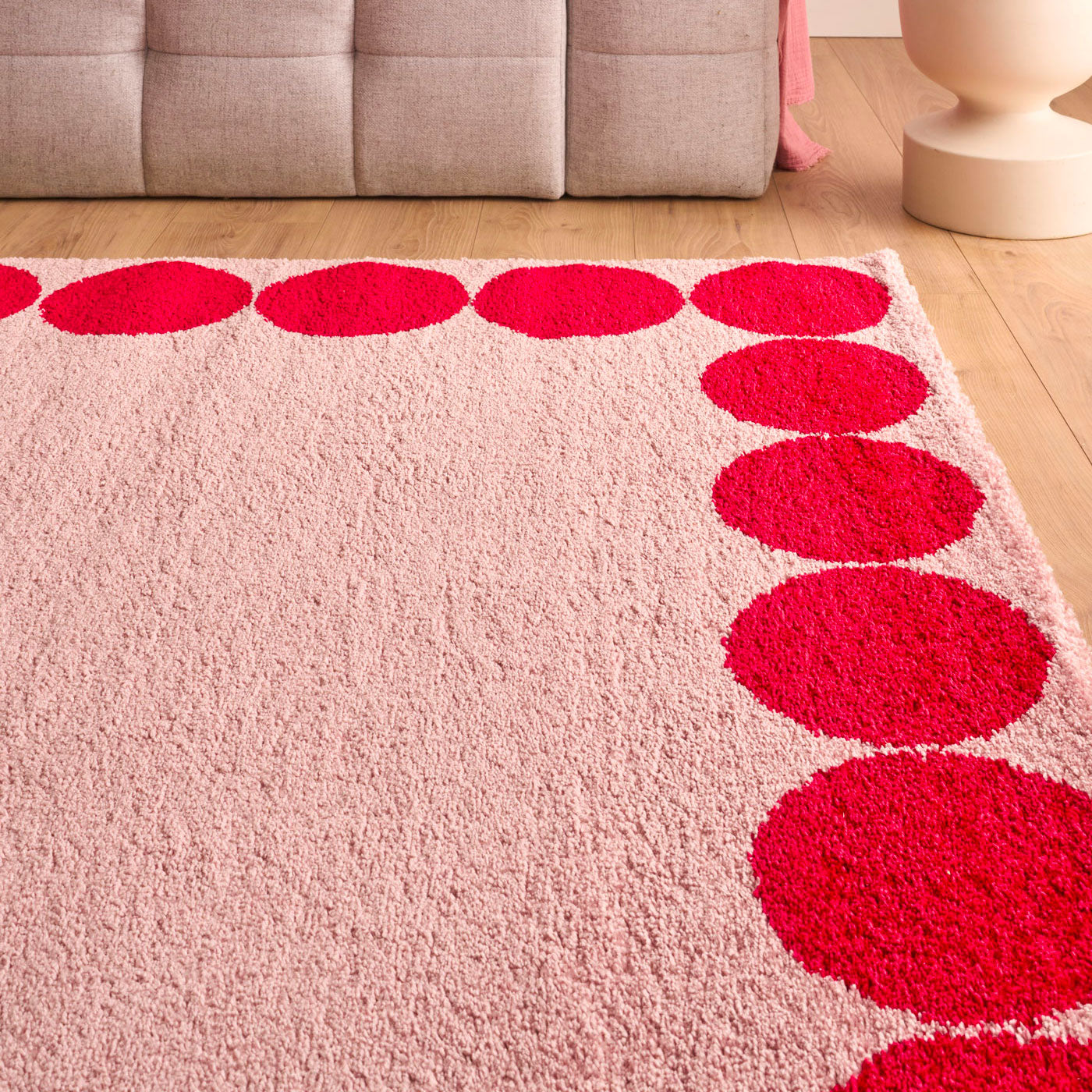 Tapis salon esprit seventies - Rose - Collection Groovy | Nazar Rugs (Copie) GROOVY