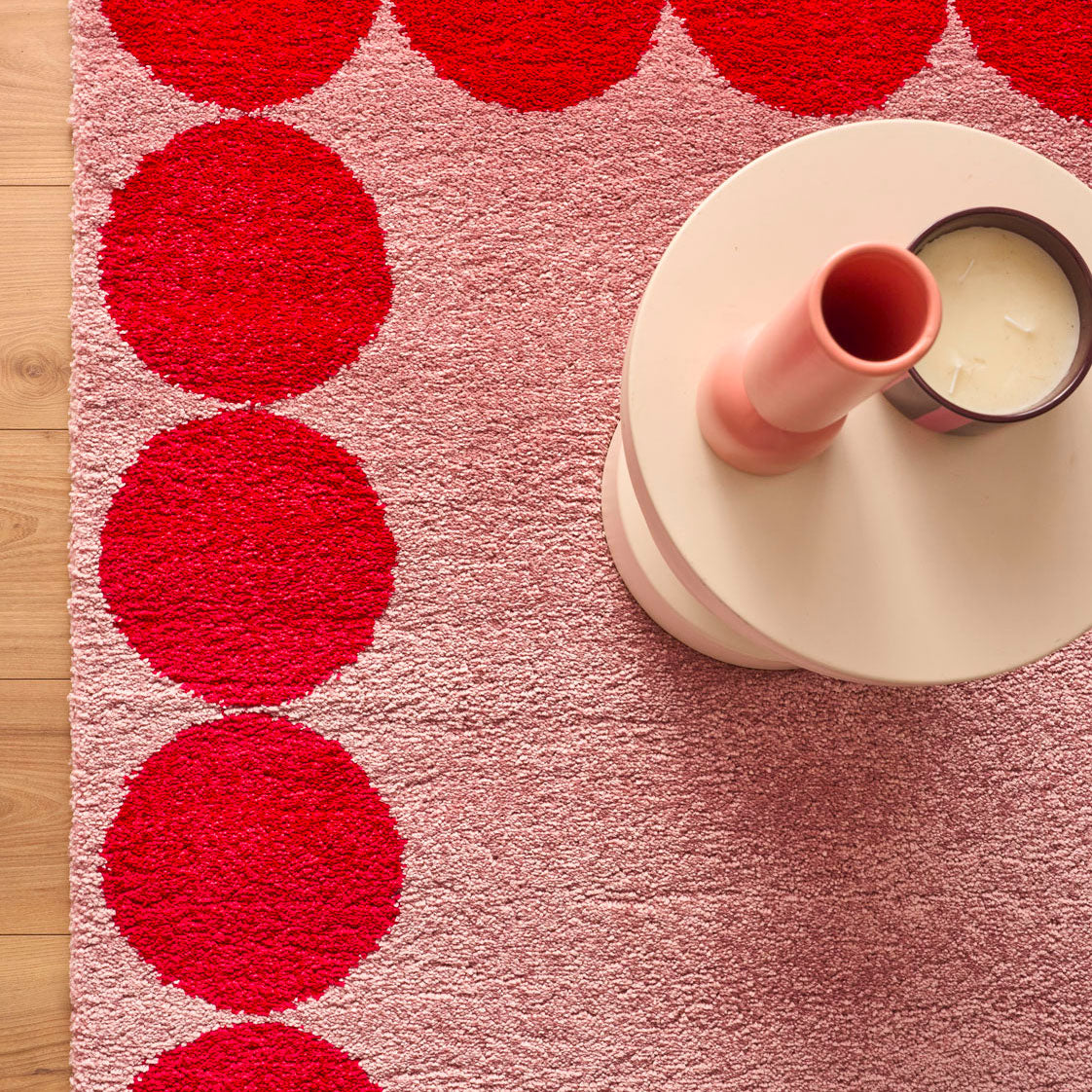 Tapis salon esprit seventies - Rose - Collection Groovy | Nazar Rugs (Copie) GROOVY