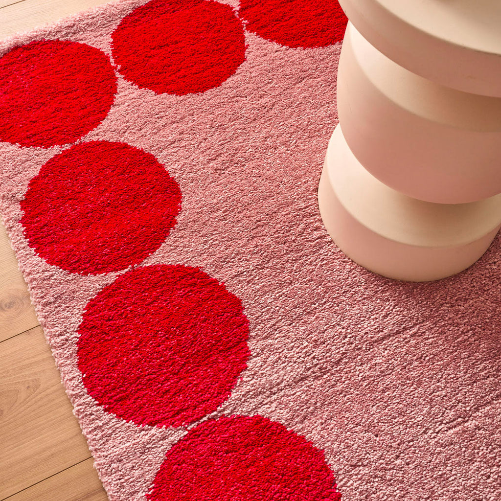 Tapis salon esprit seventies - Rose - Collection Groovy | Nazar Rugs (Copie) GROOVY