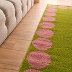 Tapis salon esprit seventies - Vert - Collection Groovy | Nazar Rugs GROOVY