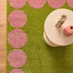 Tapis salon esprit seventies - Vert - Collection Groovy | Nazar Rugs GROOVY