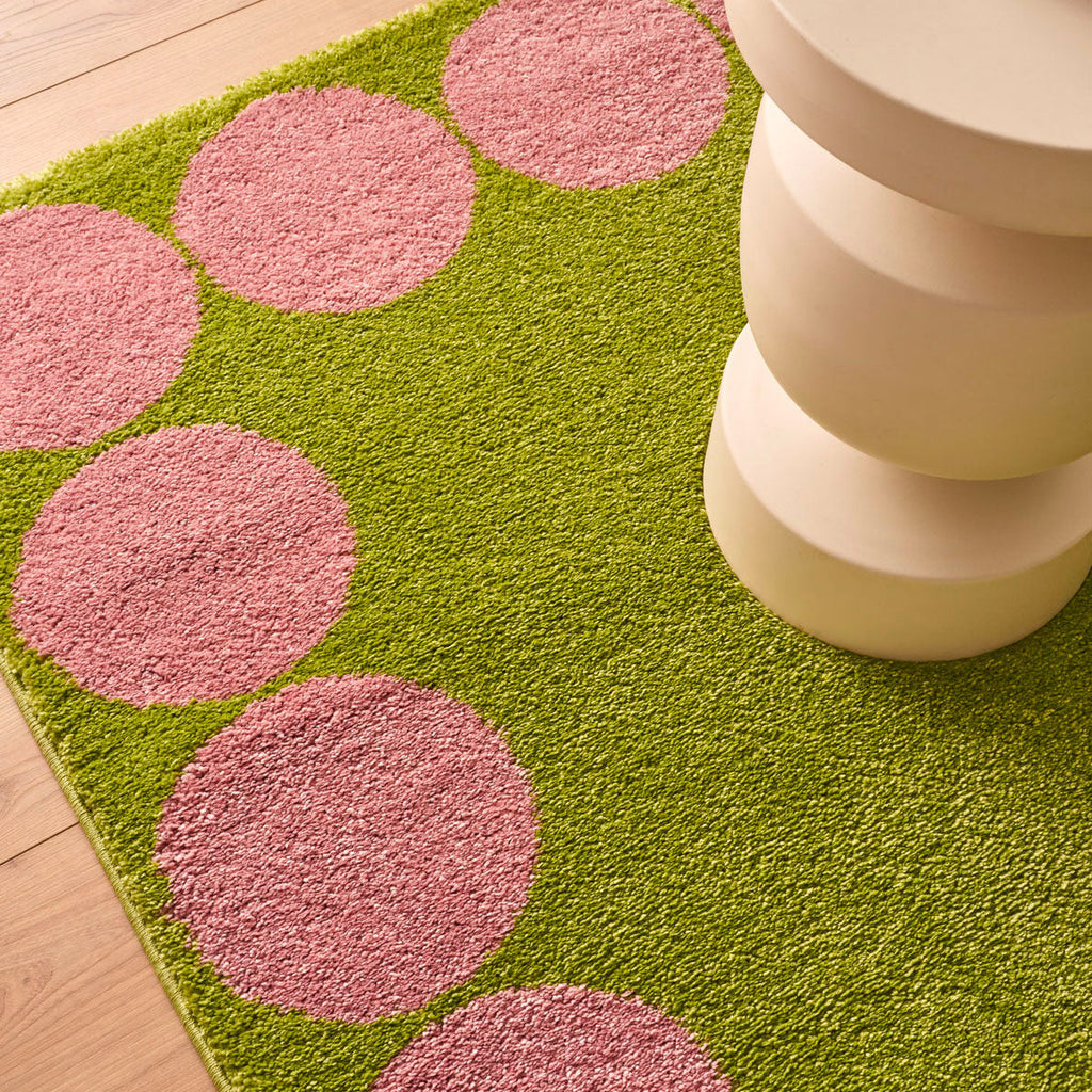 Tapis salon esprit seventies - Vert - Collection Groovy | Nazar Rugs GROOVY
