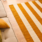 Tapis seventies - Beige rayé - Collection Groovy | Nazar Rugs GROOVY