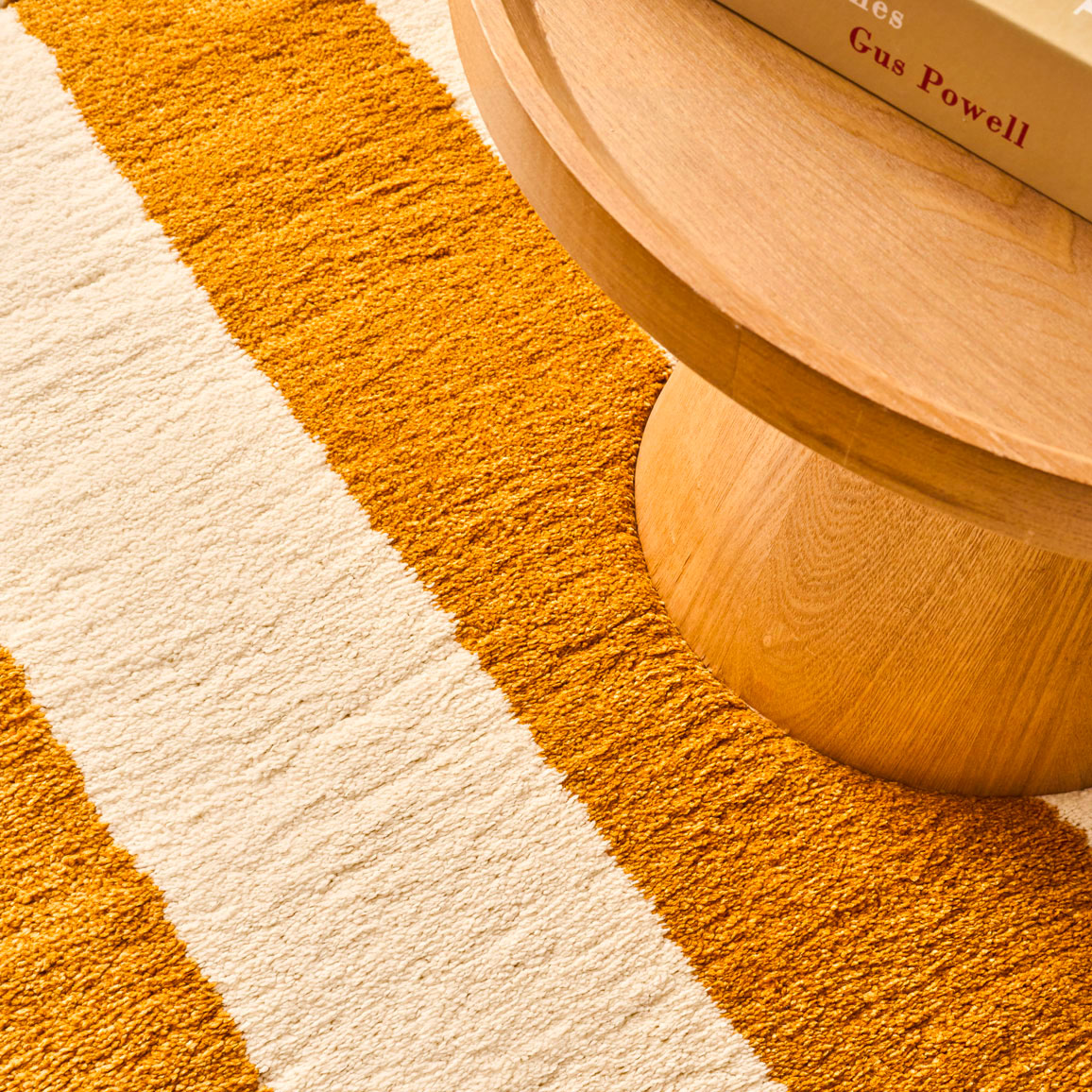 Tapis seventies - Beige rayé - Collection Groovy | Nazar Rugs GROOVY