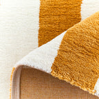 Tapis seventies - Beige rayé - Collection Groovy | Nazar Rugs GROOVY