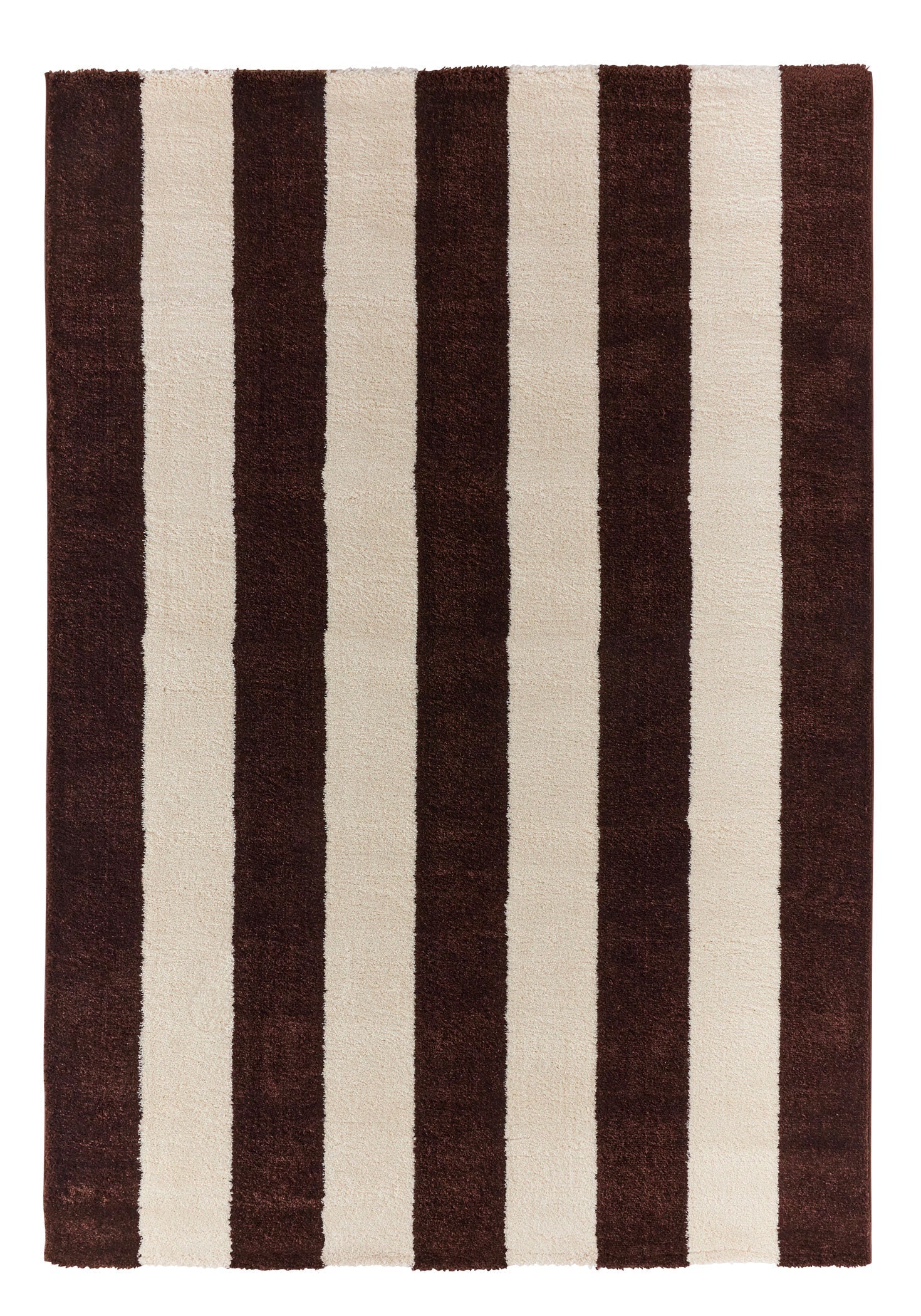 Tapis seventies - Marron rayé - Collection Groovy | Nazar Rugs GROOVY