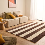 Tapis seventies - Marron rayé - Collection Groovy | Nazar Rugs GROOVY