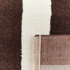 Tapis seventies - Marron rayé - Collection Groovy | Nazar Rugs GROOVY